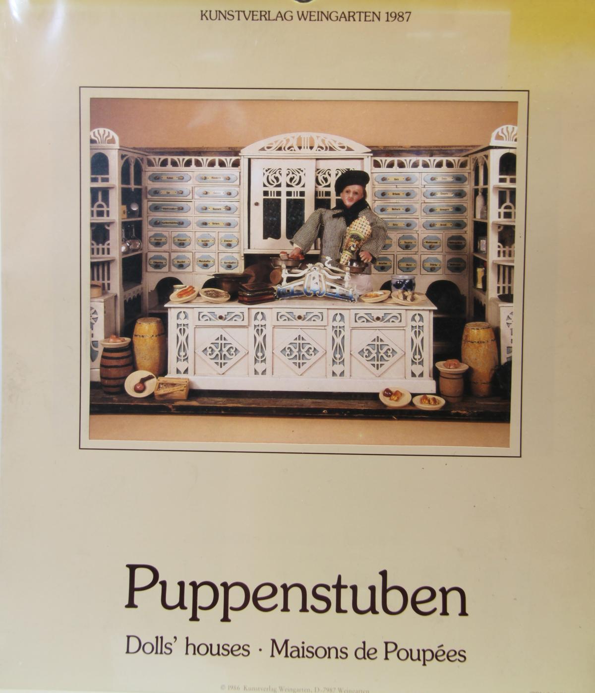 Art publishing house Weingarten "Puppenstuben" Calendar 1987