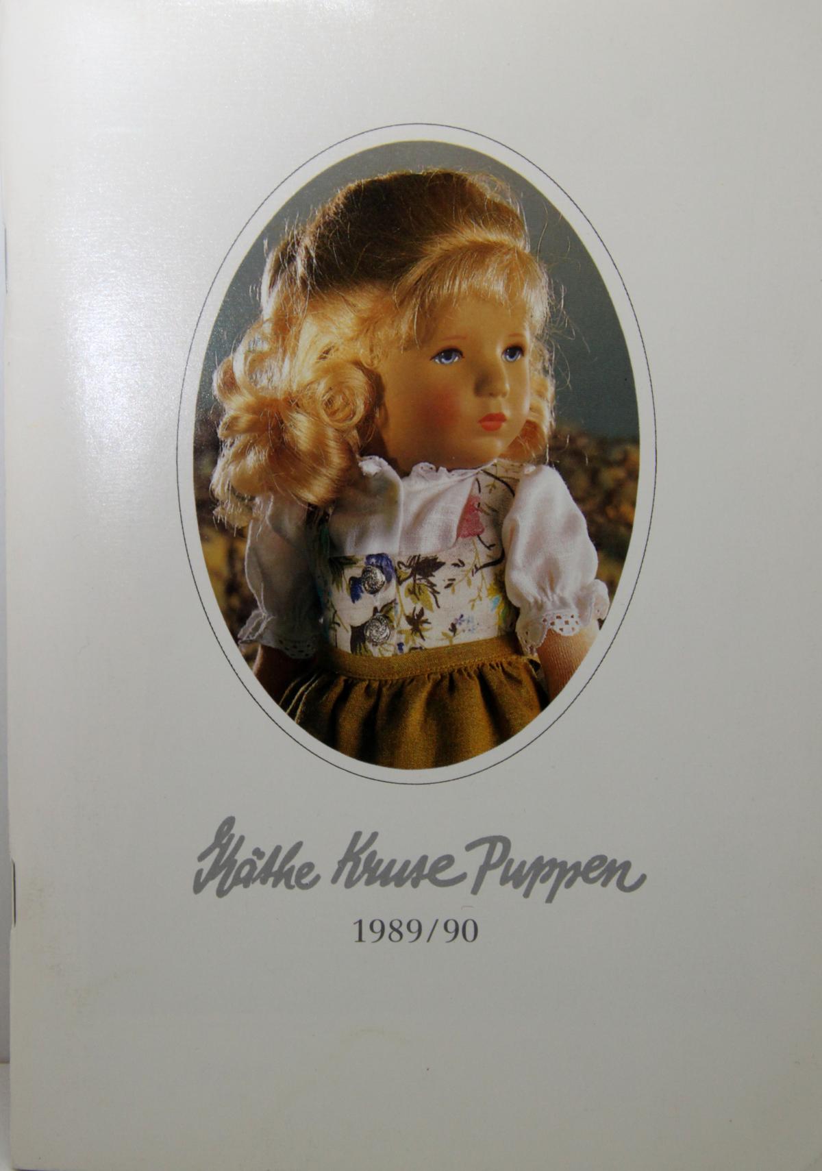 Käthe Kruse Puppenkatalog 1989/90