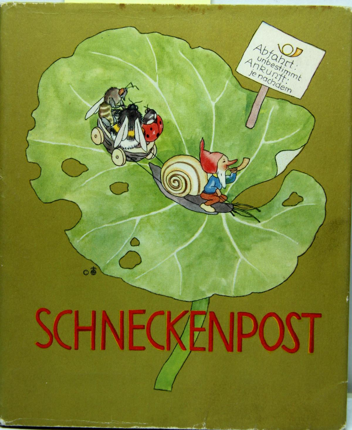 Buch "Schneckenpost" Ida Bohatta-Morpurgo 1951