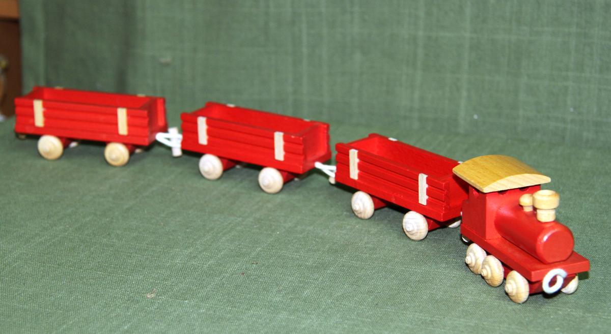 Holzbahn Güterwagen Sigikid 1