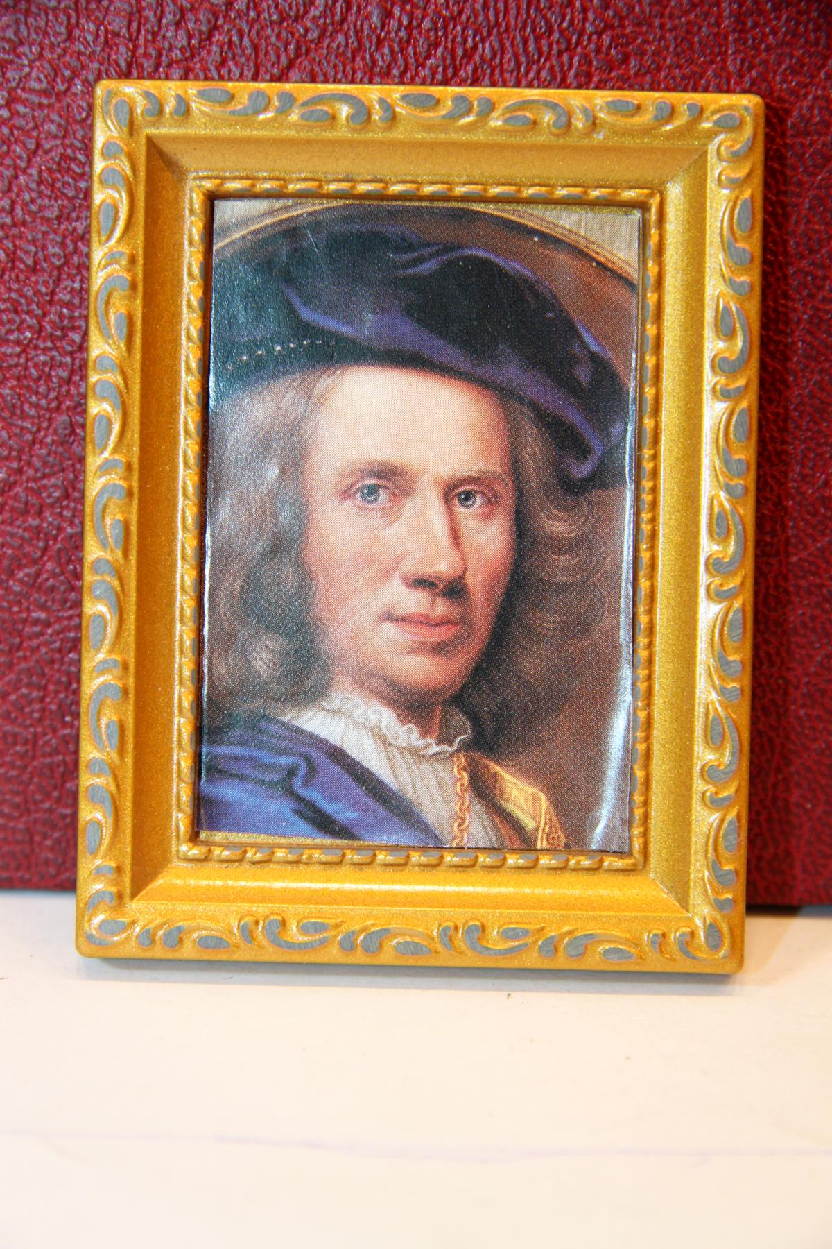 Miniatur Wandbild Porträt Mann