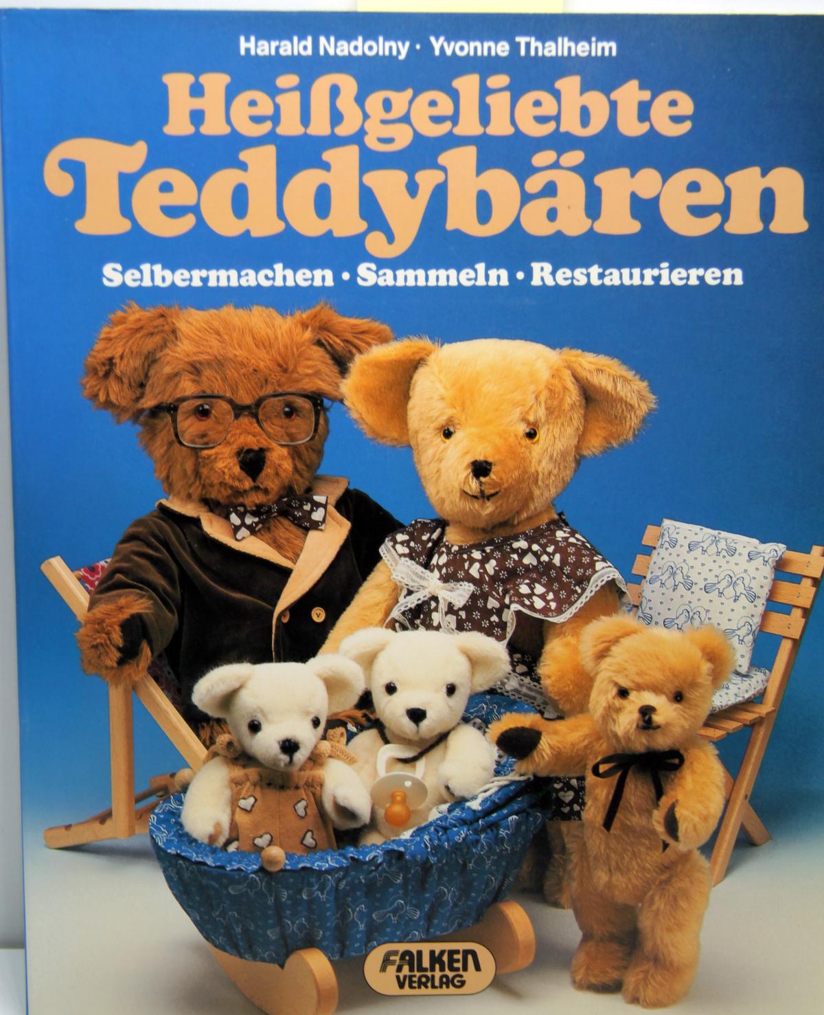 Buch "Heißgeliebte Teddybären" Nadolny/Thalheim