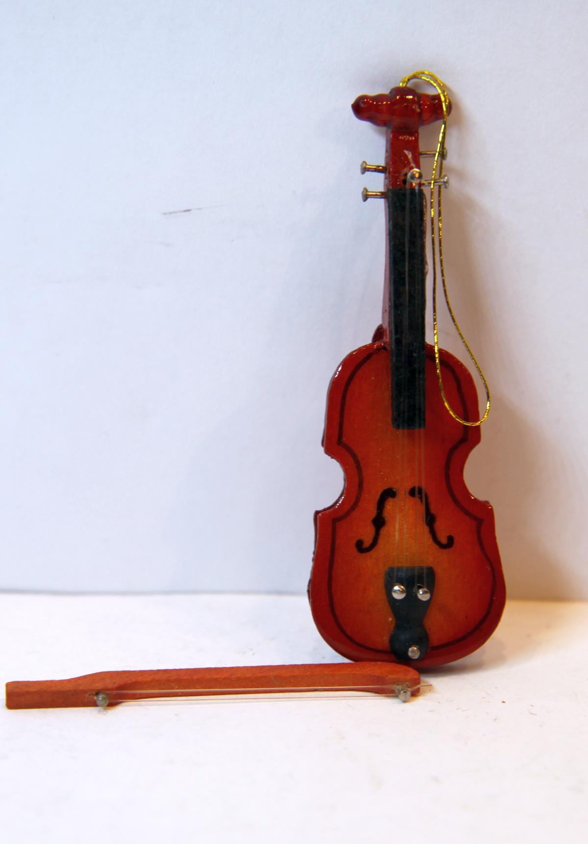 Miniatur Geige 8,5 cm 2