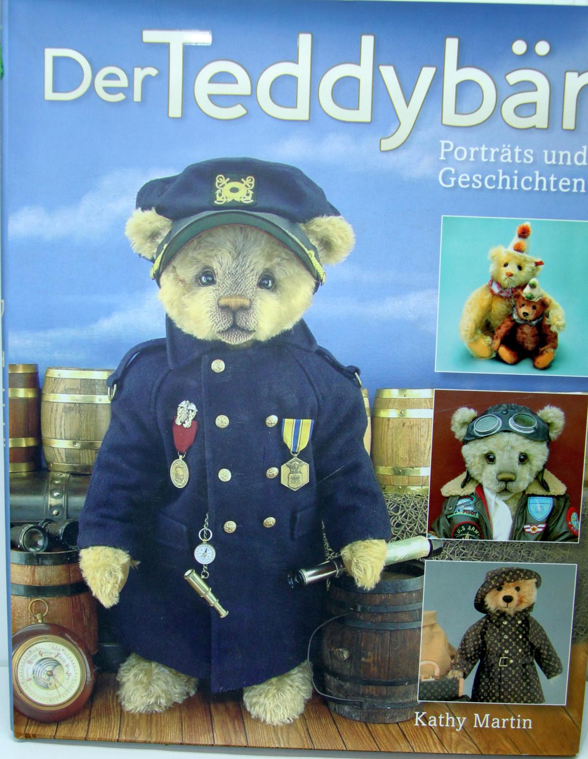 Buch "Der Teddybär"  Porträts und Geschichten von Kathy  Martin, erschienen im PaRRagon Verlag,
