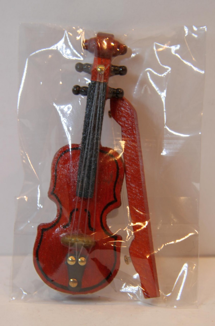Kleine Geige/Violine mit Bogen und Koffer (Gebraucht) in Frick für CHF